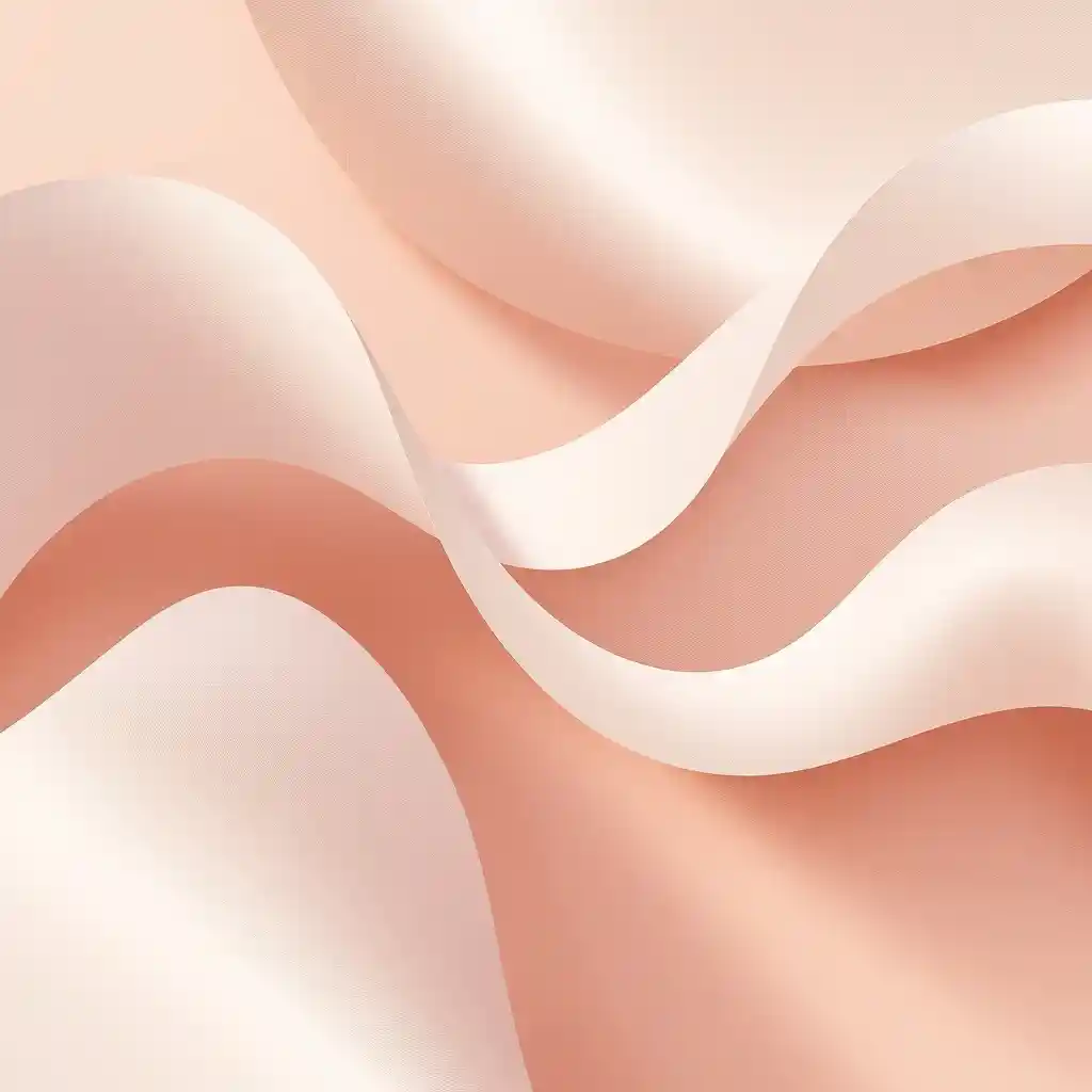 Abstract gentle curves representing relaxed movement and flowing leisure activities